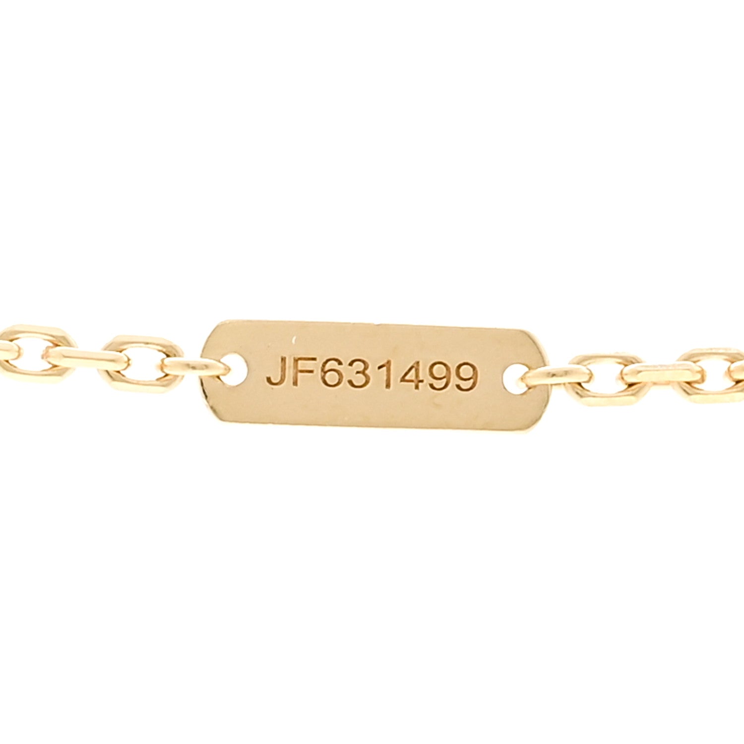 (代金引換)18K イエローゴールド ギヨシェ マジック アルハンブラ ロング ネックレス